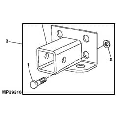 John Deere XUV850D - PC9619 - Front Hitch - ST565306