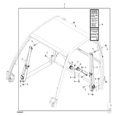 John Deere XUV855D - PC9959 - Seat Belt - ST1028121