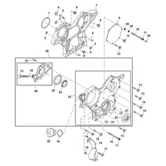 John Deere XUV855D - PC9959 - Gear Case - ST562919