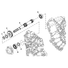 John Deere XUV855D - PC9959 - Input Shaft - ST562954