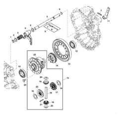John Deere XUV855D - PC9959 - Differential - ST562958
