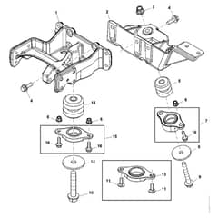 John Deere XUV855D - PC9959 - Isolator - ST564483