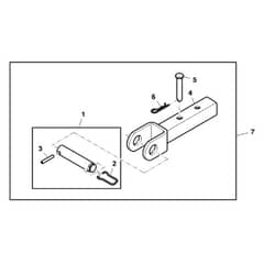 John Deere XUV855D - PC9959 - Front Hitch (060001-) - ST749168