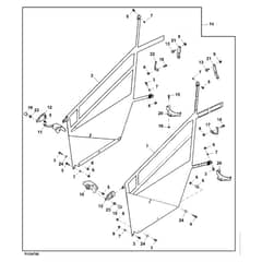 John Deere XUV855D - PC9959 - Occupant Side - ST766136