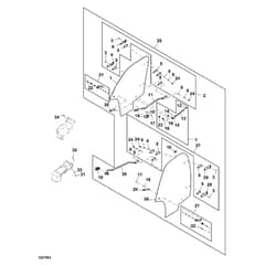 John Deere XUV855E - PC13313 - Glass Door - ST563044