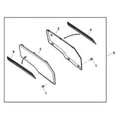John Deere XUV855E - PC13313 - Occupant Side - ST926846