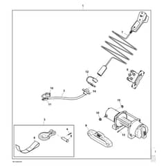 John Deere XUV855E - PC13313 - Winch Kit - ST982728