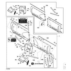 John Deere XUV855E - PC13313 - Front Blade - ST983155