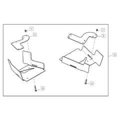 John Deere XUV855M - PC13311 - Guard Kit - ST562979