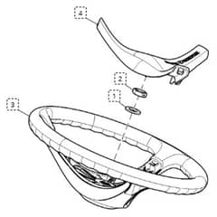 John Deere XUV855M - PC13311 - Steering Wheel - ST897378
