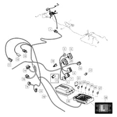 John Deere XUV855M - PC13311 - Chassis Wiring (1/2) - ST897919