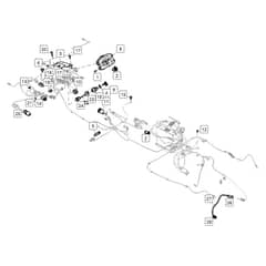 John Deere XUV855M - PC13311 - Instrument Cluster ( - 020000) - ST897933