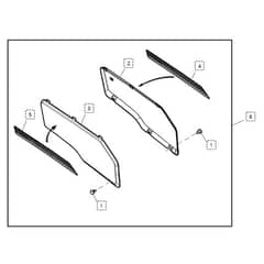 John Deere XUV855M - PC13311 - Occupant Side - ST926846