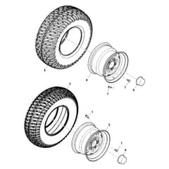 John Deere XUV855M - PC13312 - Wheels - ST897169