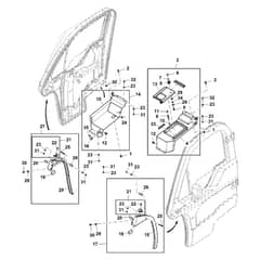 John Deere XUV855M - PC13312 - Cab Close-Out - ST897555