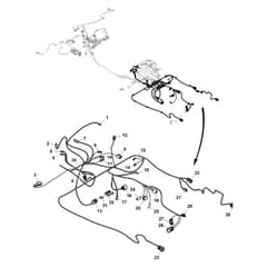 John Deere XUV855M - PC13312 - Chassis Wiring - ST897965