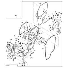John Deere XUV855M - PC13312 - Poly Cab - ST904672