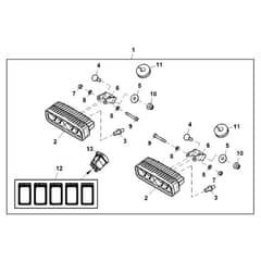 John Deere XUV855M - PC13312 - Work Lights - ST926614