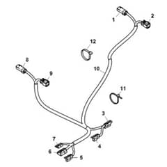John Deere XUV855M - PC13312 - Wiring Harness - ST928775