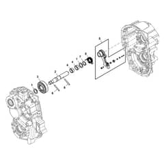 John Deere XUV855M - PC16089 - Reverse Shaft - ST1001895