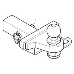 John Deere XUV855M - PC16089 - Hitch Coupling - ST1003507