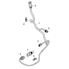 John Deere XUV855M - PC16089 - Wiring Harness - ST1004809