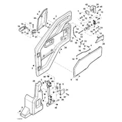 John Deere XUV855M - PC16089 - Doors - ST1007435