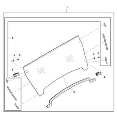 John Deere XUV855M - PC16089 - Half Poly - ST1024948