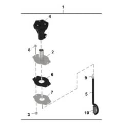 John Deere XUV855M - PC16089 - Beacon Light - ST2422748