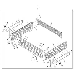 John Deere XUV855M - PC16089 - Cargo Box - ST769492