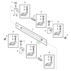 John Deere XUV865E - PC13097 - Rocker Arms - ST899897