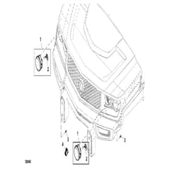 John Deere XUV865E - PC13097 - Headlights - ST901028