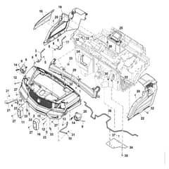 John Deere XUV865E - PC13097 - Bumper - ST901298