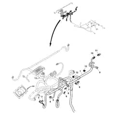John Deere XUV865E - PC13097 - Chassis Wiring (2/3) - ST992326