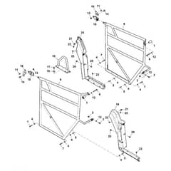 John Deere XUV865E - PC16095 - Occupant Side - ST1003864