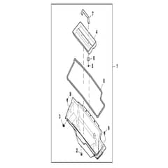 John Deere XUV865M - PC13098 - Underhood Storage - ST901487