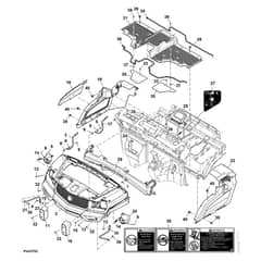 John Deere XUV865M - PC13098 - Bumper - ST915690