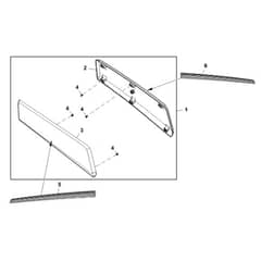 John Deere XUV865M - PC16092 - Panel Kit - ST1002453
