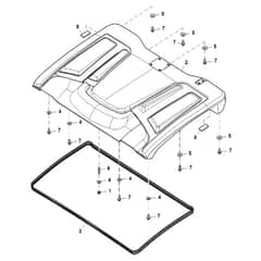 John Deere XUV865M - PC16092 - Roof - ST1002924