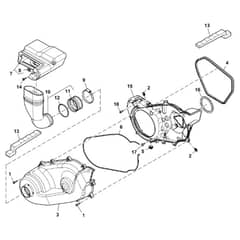 John Deere XUV865M - PC16092 - Clutch Housing - ST1003285