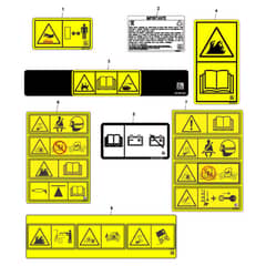 John Deere XUV865M - PC16092 - Labels - ST1004152