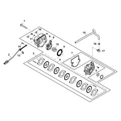 John Deere XUV865M - PC16092 - Parking Brake - ST1004404