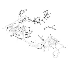 John Deere XUV865M - PC16092 - Chassis Wiring - ST1004782