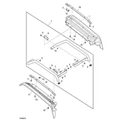 John Deere XUV865M - PC16092 - Cargo Box - ST1005188