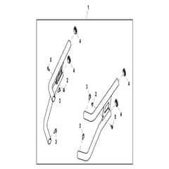 John Deere XUV865M - PC16092 - Brush Guard - ST901888