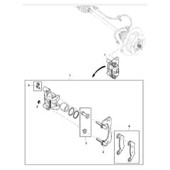 John Deere XUV865R - PC13099 - Disk Brake - ST873461