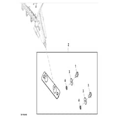 John Deere XUV865R - PC13099 - Accessory Mounting - ST901878