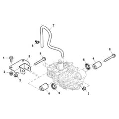 John Deere XUV865R - PC13099 - Mounting Bracket - ST902918