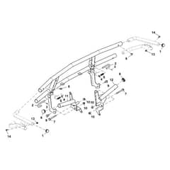 John Deere XUV865R - PC13099 - Front Brush - ST952336