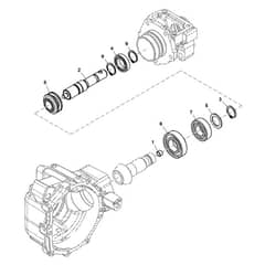 John Deere XUV865R - PC16097 - Input Shaft - ST1002288
